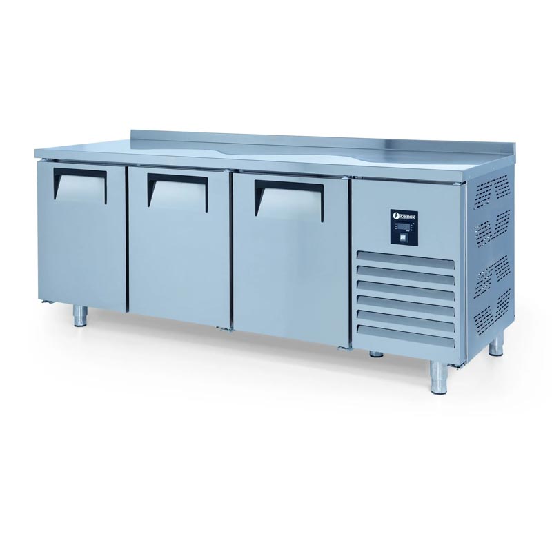Iceinox CTS.T.600.N.CR Tezgah Tip Patiseri Buzdolabı, 2 Kapılı