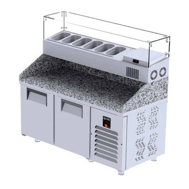 Iceinox PTS.GR.330.CR Make Up GN Buzdolabı, 150x80x108/150 cm