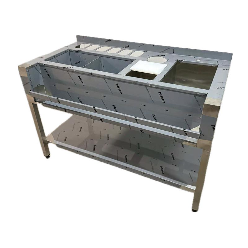 Ekofan Taban Raflı Kokteyl İstasyonu, 186x70x90 cm